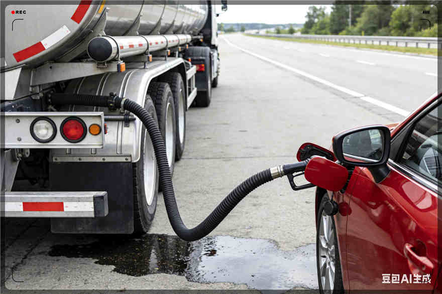 唐县汽车救援送水案例